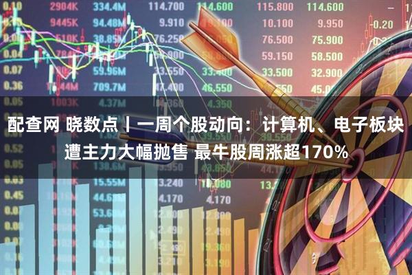 配查网 晓数点丨一周个股动向：计算机、电子板块遭主力大幅抛售 最牛股周涨超170%